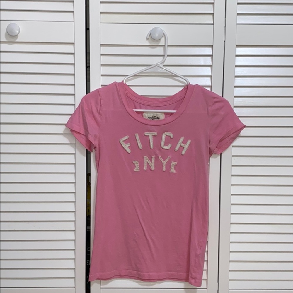 Pink Abercrombie & Fitch T-Shirt